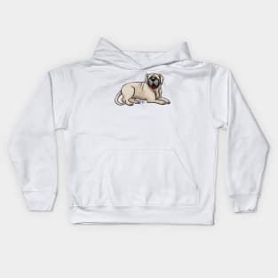 Dog - Bull Mastiff - FAwn Kids Hoodie